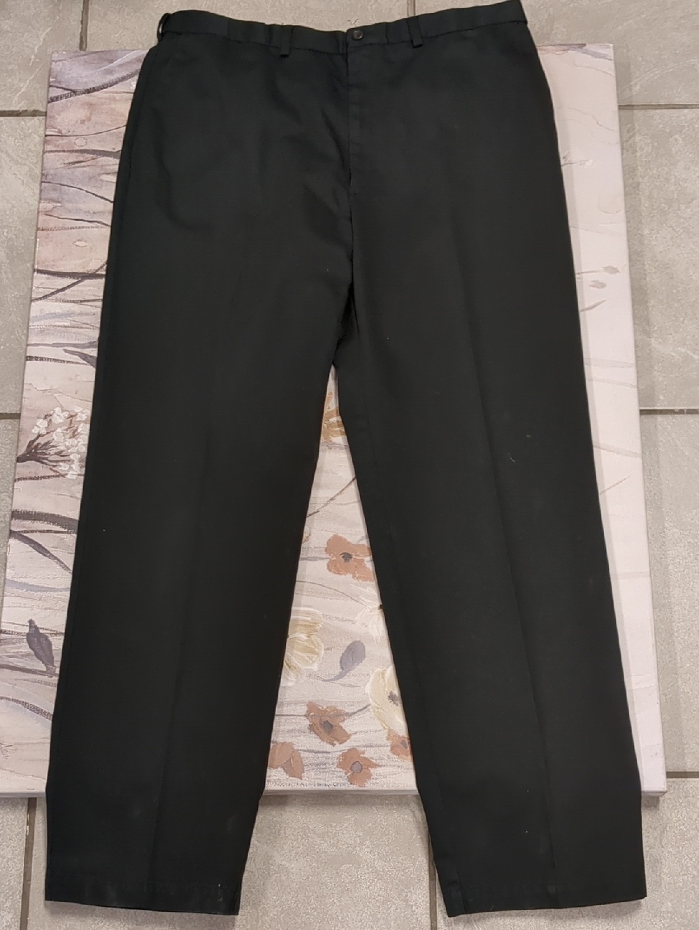 Haggar Men's Black Dress Pants